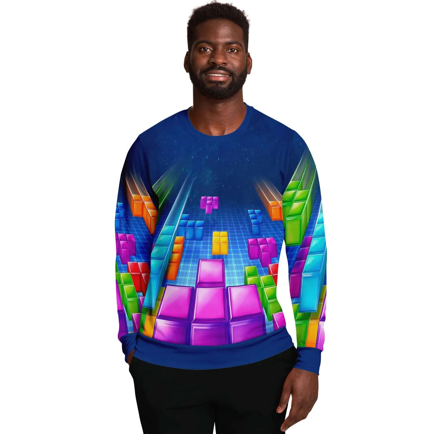 Tetris 3D Unisex Sweater