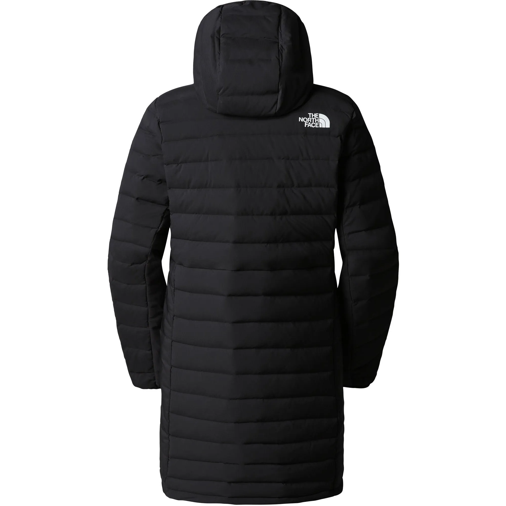 The North Face Belleview Stretch Womens Down Parka Jacket - Black