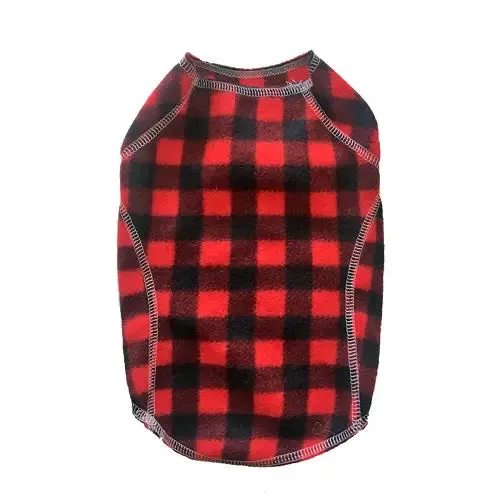 The Ultimate Plaid Warm Fleece Dog Sweater 3 LBS to 120 LBS