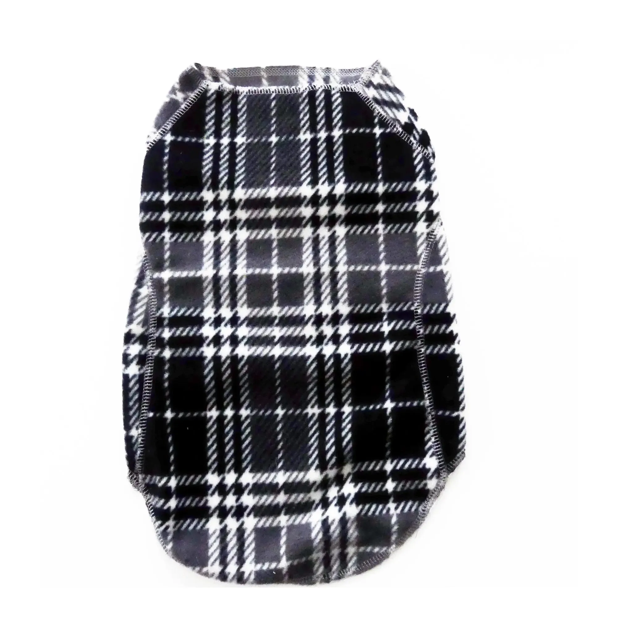 The Ultimate Plaid Warm Fleece Dog Sweater 3 LBS to 120 LBS