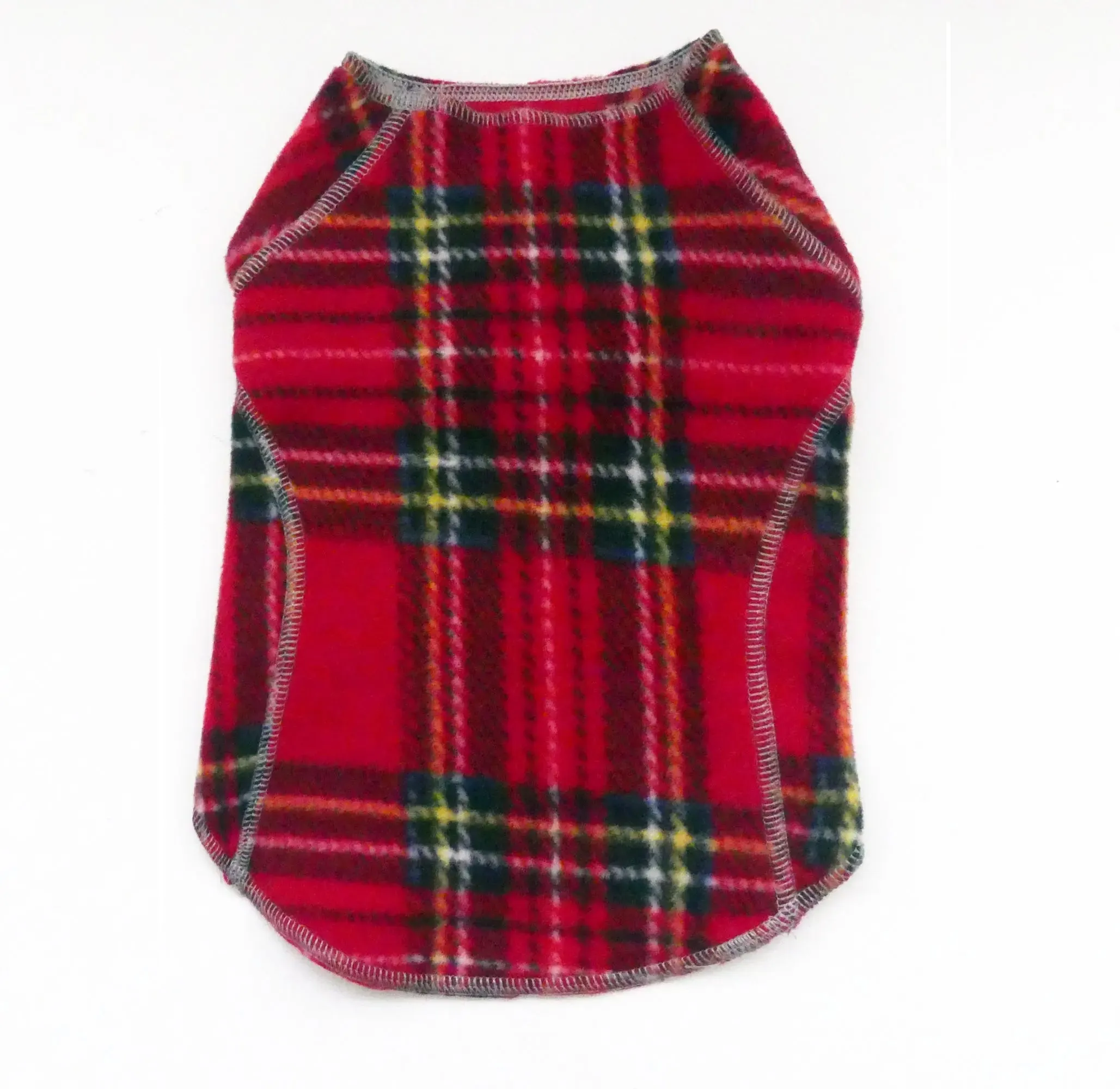 The Ultimate Plaid Warm Fleece Dog Sweater Tartan