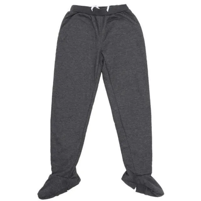 Thermal Pants with Built-In Socks