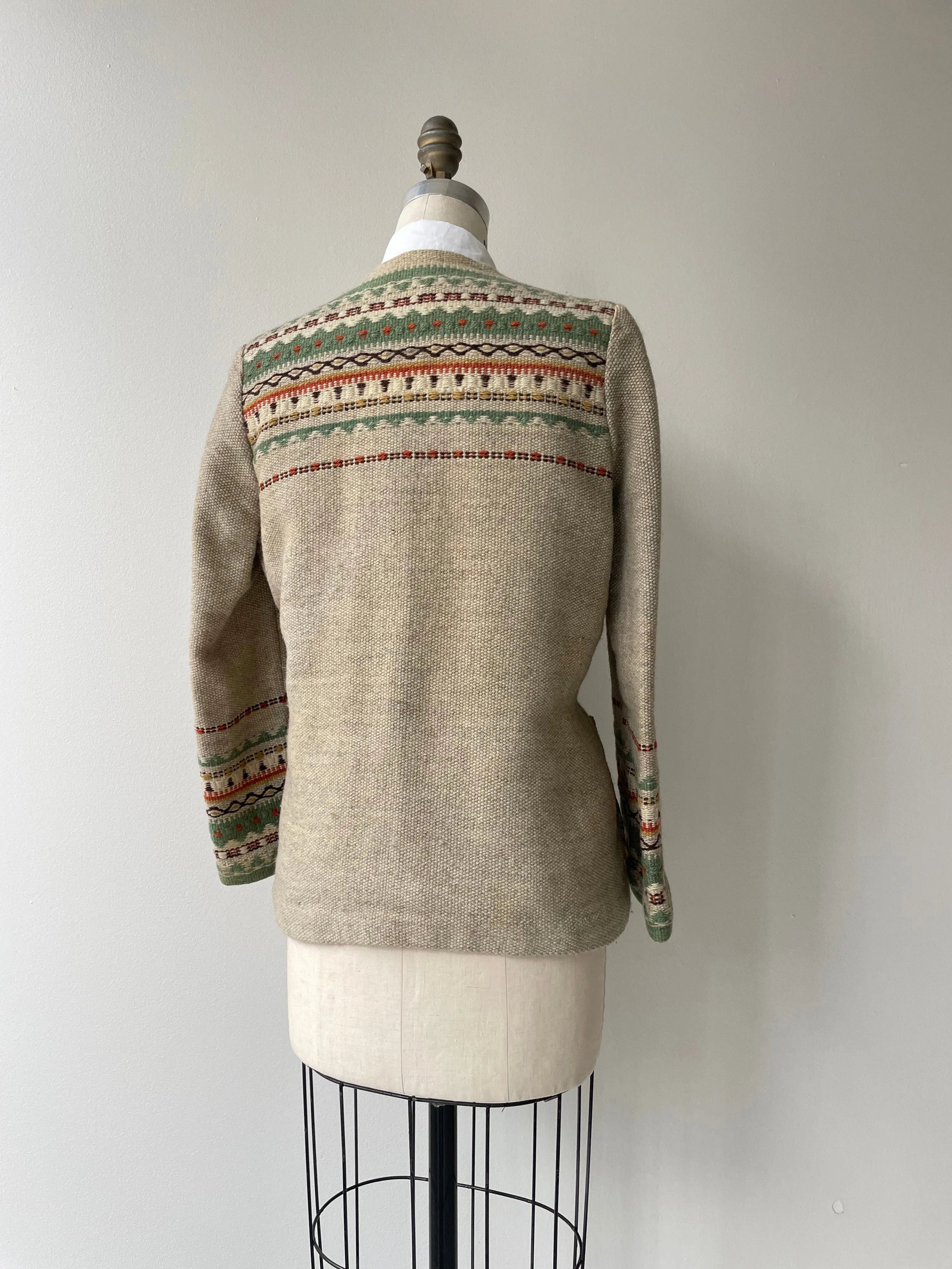 Tynsetjakken Woven Wool Jacket