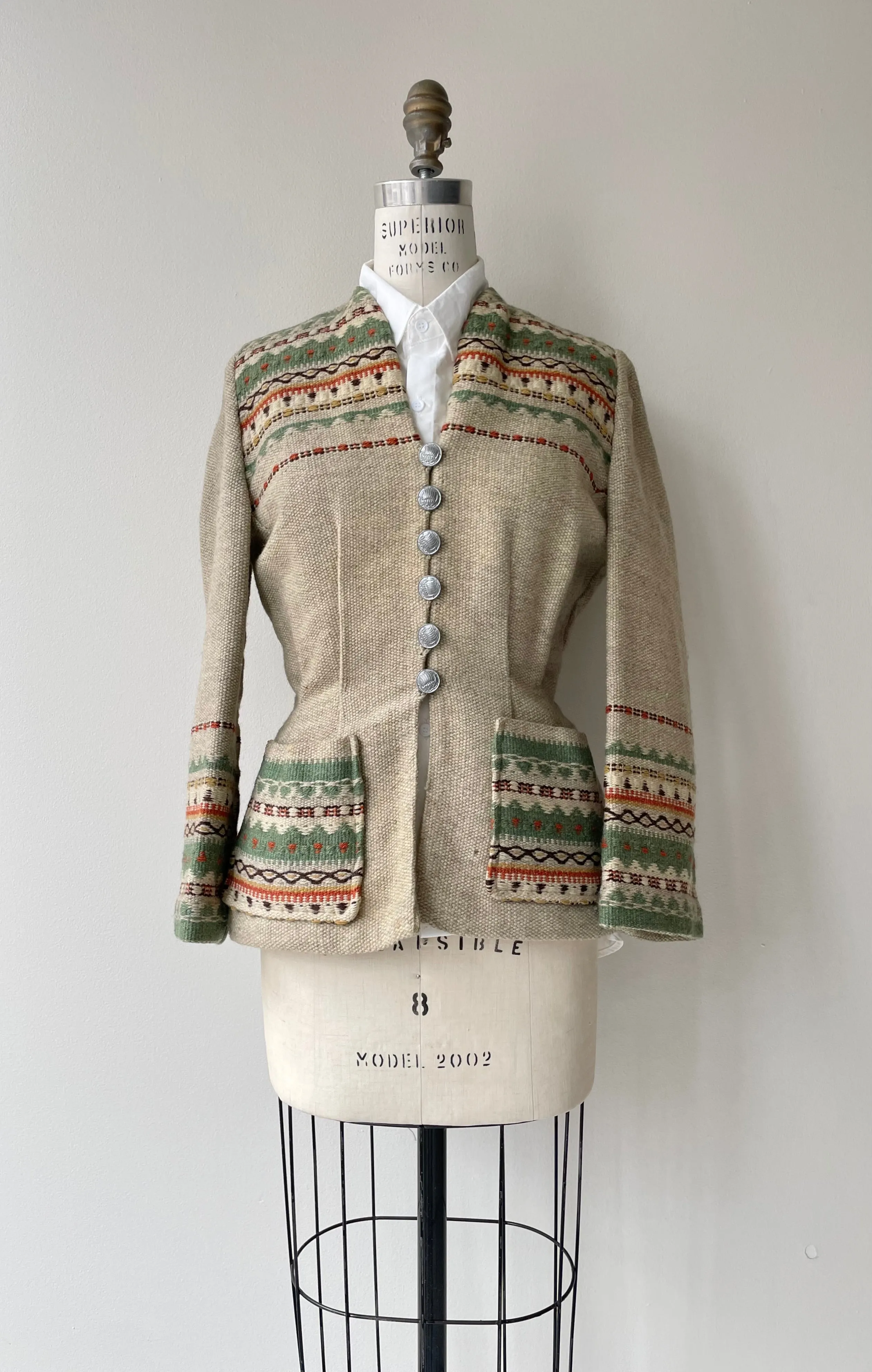 Tynsetjakken Woven Wool Jacket