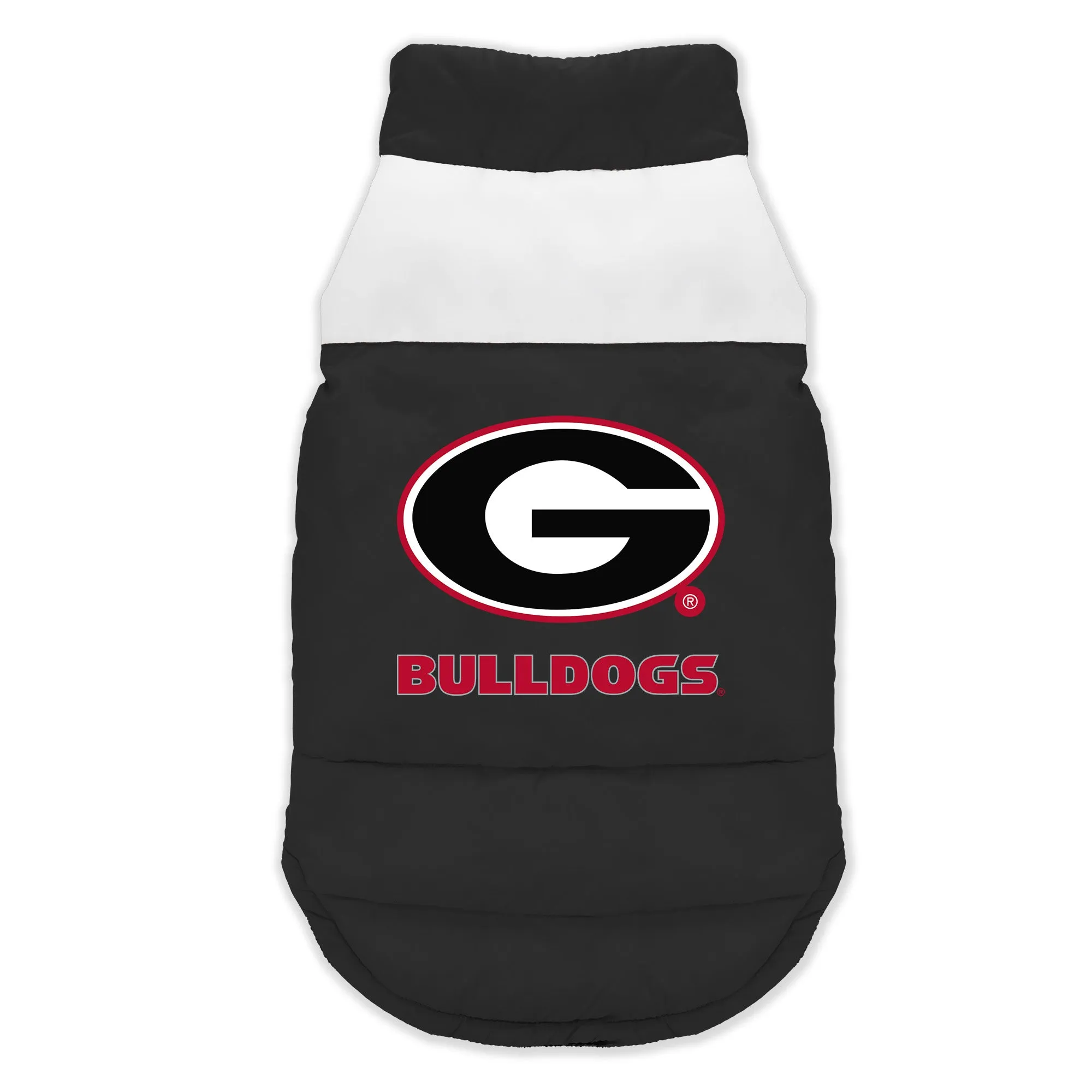 University of Georgia Pet Parka Puff Vest