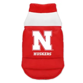 University of Nebraska Pet Parka Puff Vest