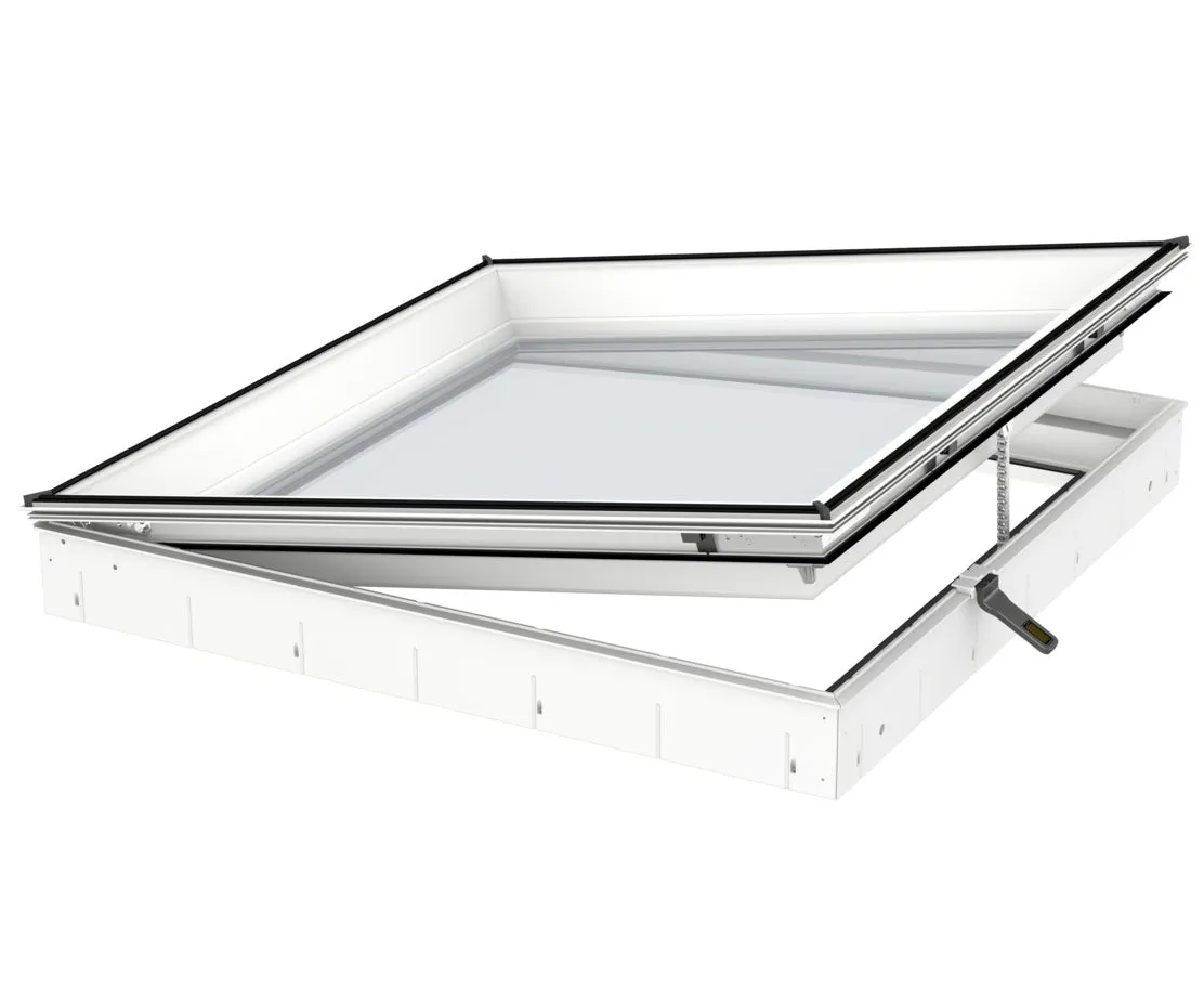 VELUX CVU 060060 0225Q Triple Glazed  INTEGRA® Electric Flat Roof Window Base (60 x 60 cm)