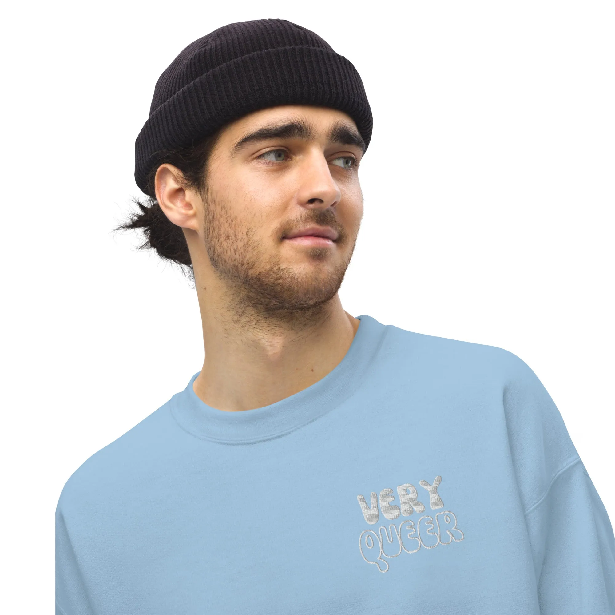 Very Queer - Embroidered Sweatshirt