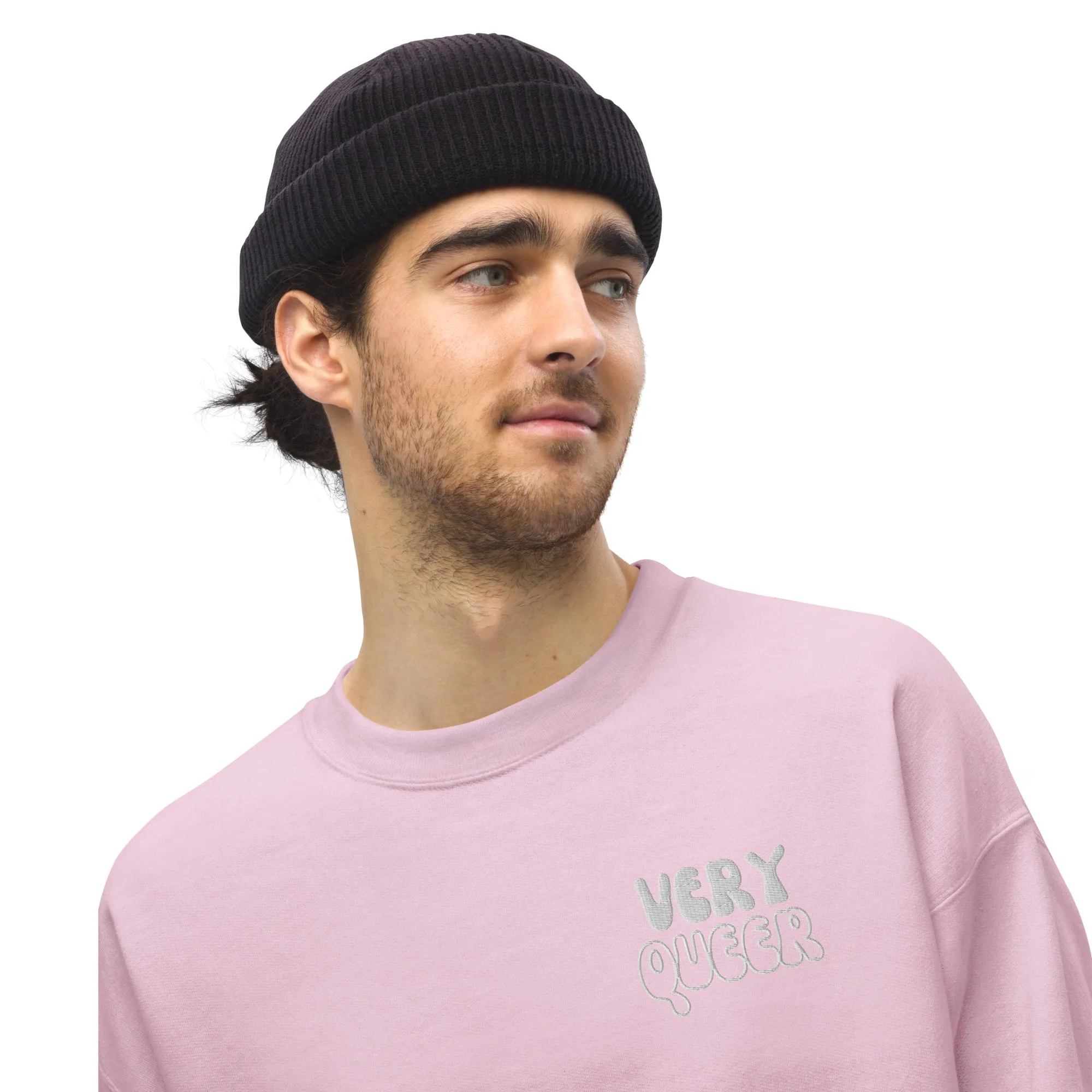 Very Queer - Embroidered Sweatshirt