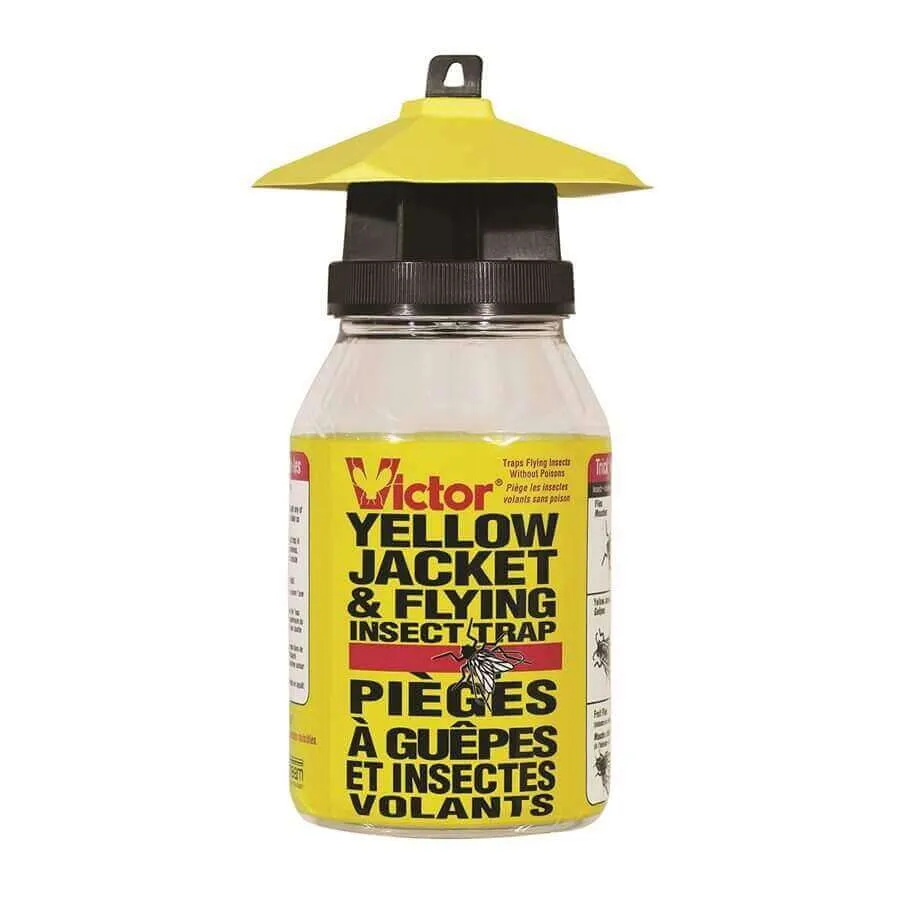 Victor Yellow Jacket & Flying Insect Reusable Jar with Attractant