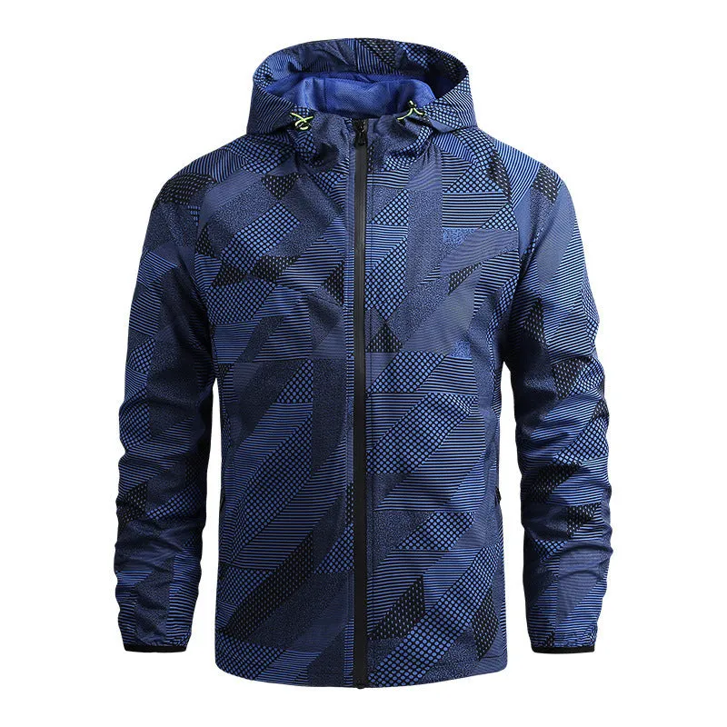 Windproof Jacket Men Waterproof Breathable Parka Brand Casual Sports