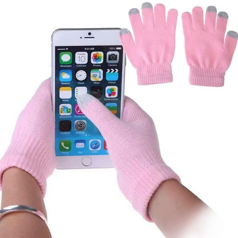 Winter Touchscreen Warm Capacitive Knit Gloves