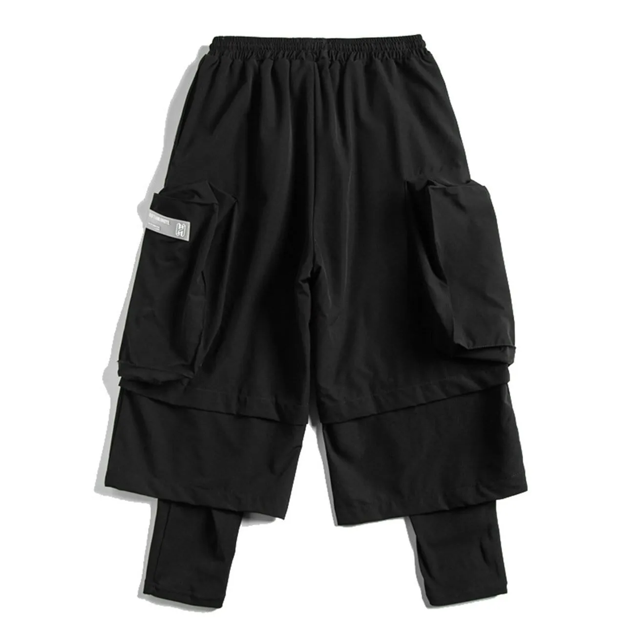 WLS Dark Double Effect Cargo Pants