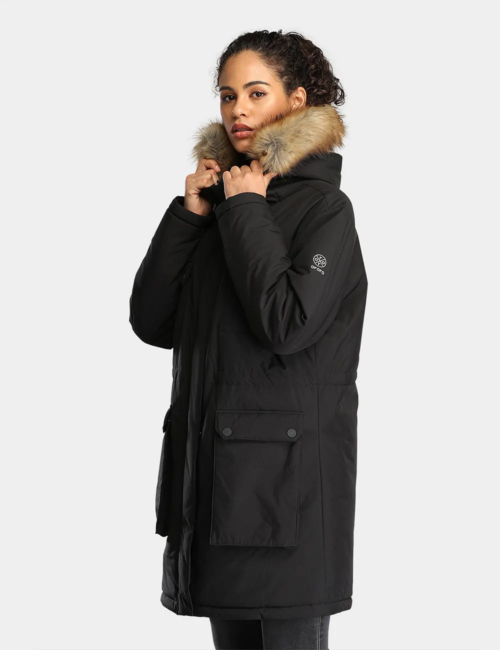 Women's Heated Thermolite® Parka - Black