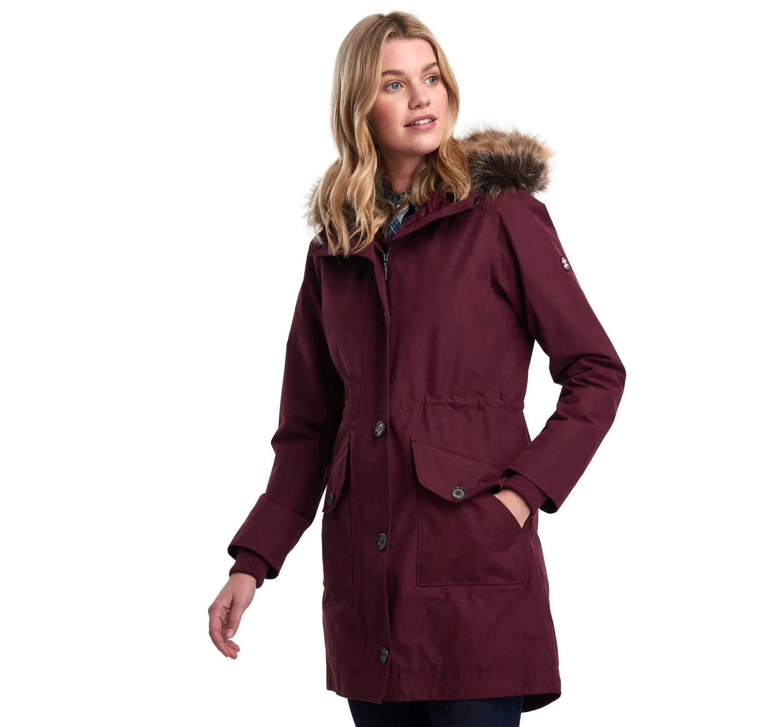 Women's Tellin Waterproof Breathable Jacket - Bordeaux