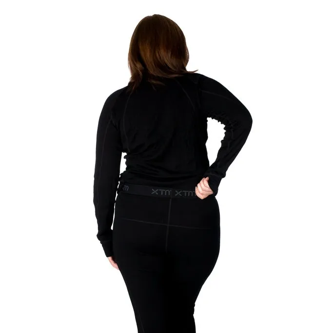 XTM Siberia Merino Wool Plus Size Thermal Pants Black XL-7XL